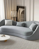Bloomart Mwyrx Modern 3-Setare Sofa Couch with Curved Backrest