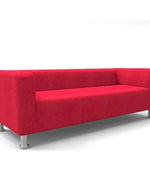 Bloomart Snazzy Style Teak Wood 3 Seater Modern Sofa