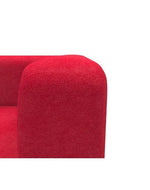 BLOOMART Snazzy Style Teak Wood 3 Seater Modern Sofa