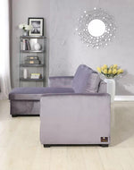 Madera 5 Seater L-Shape Sofa Cum Bed with Comfort Cushion