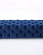 Wide Tufted Modern Bench For Living Room