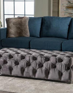 Wide Tufted Modern Bench For Living Room - Bloomart
