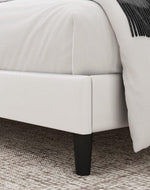 Modern Platform Queen Size Bed (Teak Wood)