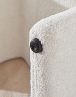 Bloomart Welcova Modern Stylish Design Vanity Entryway Ottoman Footrest with Padded Seat for Living Room, Bedroom