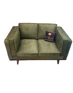 Bloomart Stylish Rectangular Modern 3 Seater Sofa ( Green )