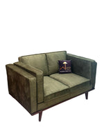 Bloomart Stylish Rectangular Modern 3 Seater Sofa ( Green )