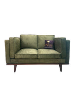 Bloomart Stylish Rectangular Modern 3 Seater Sofa ( Green )