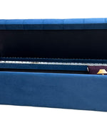 Bloomart Zelja Solid Wood Flip Top Storage Bench Couch
