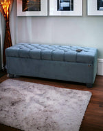 Bloomart Zelja Solid Wood Flip Top Storage Bench Couch