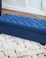 Bloomart Zelja Solid Wood Flip Top Storage Bench Couch