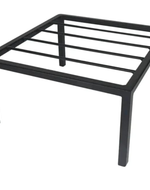 Plant Holder Stand ( Set Of 4 ) Metal & Iron for Home and Garden (Black)