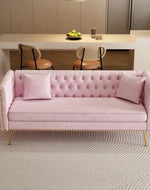 Bloomart Opulent Modern Sofa Elegant Velvet Seating 3 Seater Sofa Set