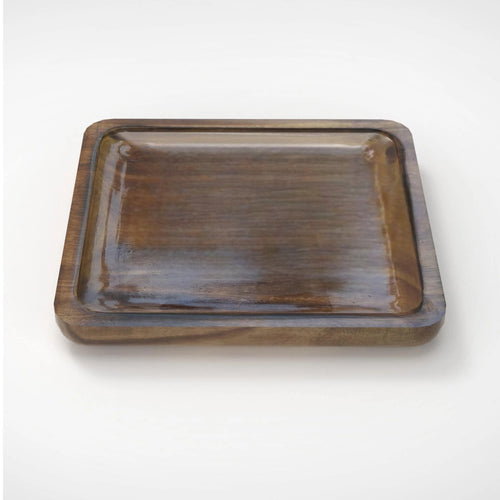 Superb Square Shaped Wooden Serving Tray