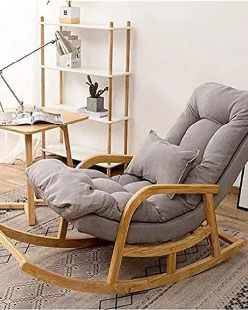 Bloomart Colonial and Traditional Comfortable Cushion Rocking Chair - Bloomart