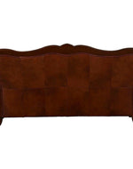 Wooden Handicraft Craved Genuine 3+1+1 With Table (Teak Wood, Dark Brown)