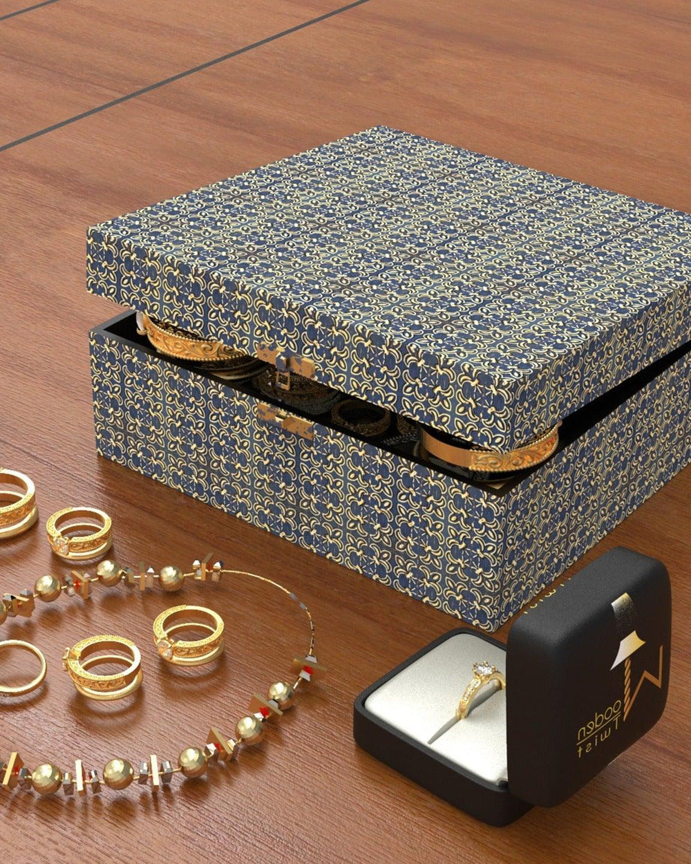Wooden Jewellery Box
