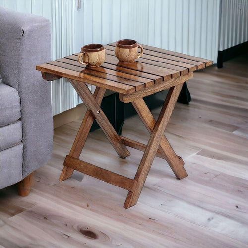 Bloomart Mango Wood Side Table