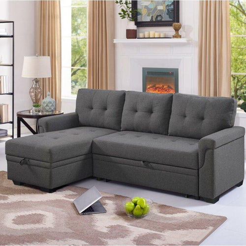 Altin Premium Reversible Sleeper Sofa & Chaise - Bloomart