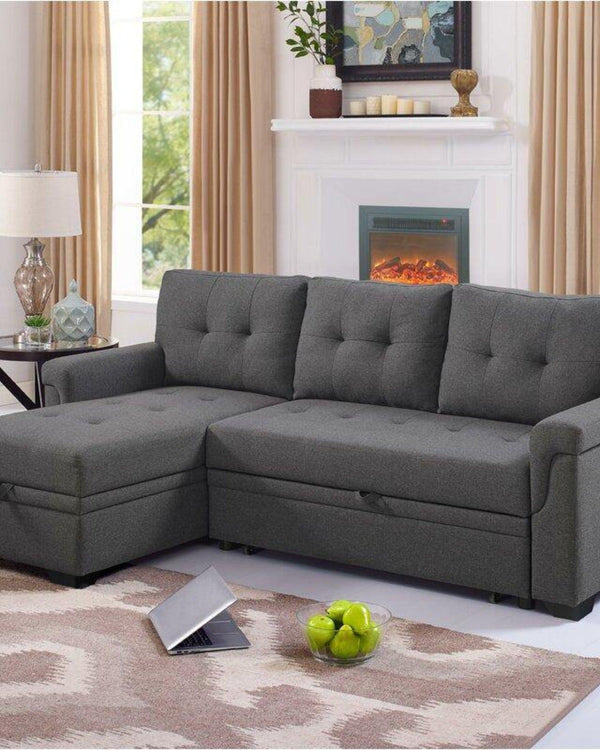 Altin Premium Reversible Sleeper Sofa & Chaise - Bloomart