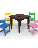 Solid Wood Kids Table & Chair Set (Kids Furniture)