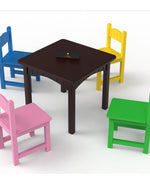Solid Wood Kids Table & Chair Set (Kids Furniture)