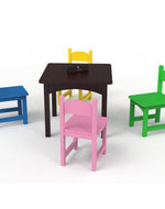 Solid Wood Kids Table & Chair Set (Kids Furniture)