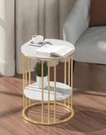Metal Round End Table