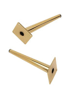 Bloomart Modern Straight Sofa Legs Pairs with Screws (Set of 4)