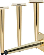 Bloomart Modern Straight Sofa Legs Pairs with Screws (Set of 4)
