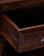 Bloomart Ambo Modern Sheesham Wood Storage Study Table with 1 Drawer and 1 Door
