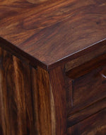 Bloomart Ambo Modern Sheesham Wood Storage Study Table with 1 Drawer and 1 Door