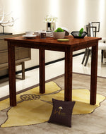 Fantasía Wooden Bar Table Set in Provincial Teak Finish