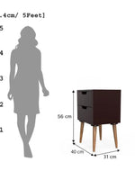 Amazing Bedside Table with Two Drawers