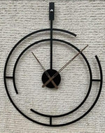 Time Travlling Wall Clock ( Black )