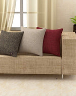 Multi-color Jute Cushion Covers (Set of 3) - Bloomart