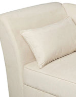 Bloomart Spacious Storage Solid Wood Couch Chaise Lounge