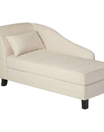 Bloomart Spacious Storage Solid Wood Couch Chaise Lounge