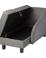 Bloomart Spacious Storage Solid Wood Couch Chaise Lounge