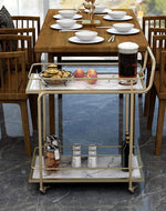 Versatile home serving cart