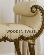 Apísteftos Sheesham Wood Bench Couch