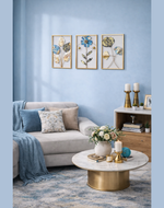 Modern Minimal Botanical Wall Frames for Living Room