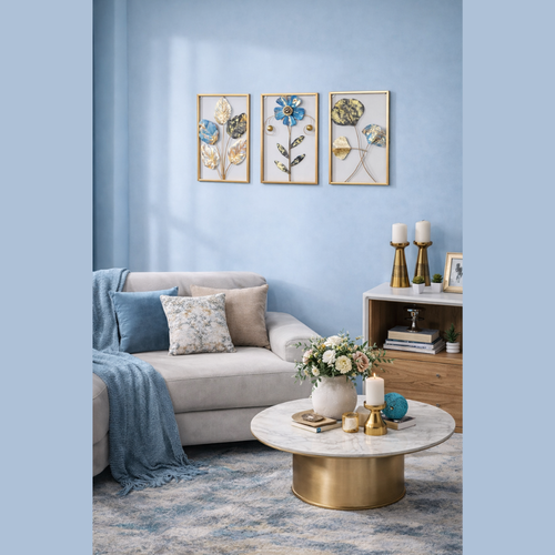 Modern Minimal Botanical Wall Frames for Living Room