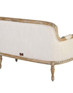 Bloomart Hand Carved Loveseat Teak Wood 2 Seater Bench