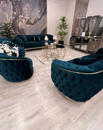 Bloomart Imperial Luxury Sectional Chesterfield 8 Seater Sofa Set