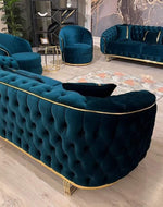 Bloomart Imperial Luxury Sectional Chesterfield 8 Seater Sofa Set
