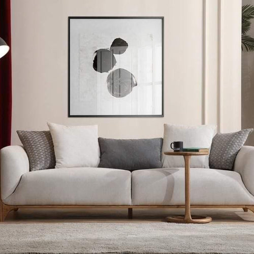 Traditional Interior Design Modern 4 Seater Sofa with 1 Armchair (Grey) - Bloomart