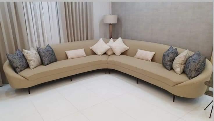 Symmetrical Modular Sectional Sofa Set 9 Seater (Beige) - Bloomart