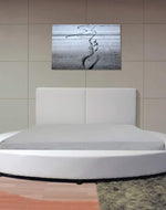 Luxury Modern Platform Round Queen Size Bed - WoodenTwist
