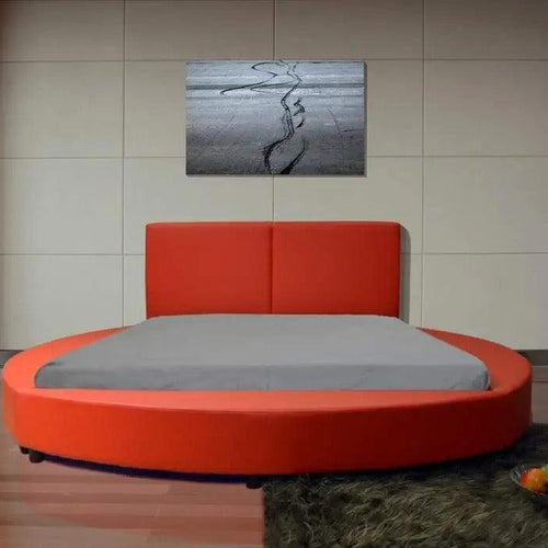 Luxury Modern Platform Round King Size Bed
