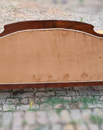 Wooden Handicraft Couch for Living Room in Stylish Look Chaise Lounge (Brown Walnut)